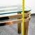 Brass Mid Century Modern Console Table Entry Sofa Metal Brass Glass Vintage Floating For Sale - Image 8 of 9