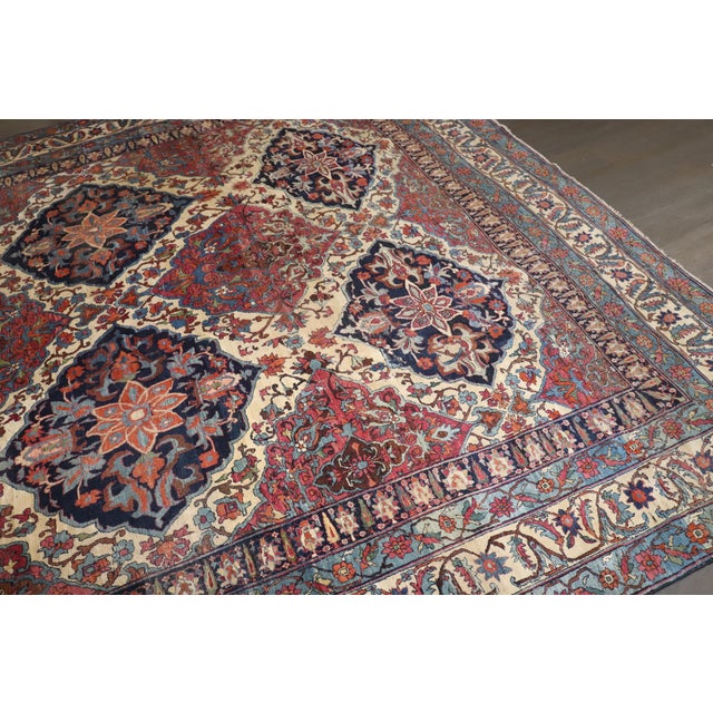Ivory Zabihi Collection Lavar Kerman Large Scale rug For Sale - Image 8 of 10