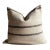 Vintage Turkish Fabric Pillow With Down Insert 22" X 22" For Sale