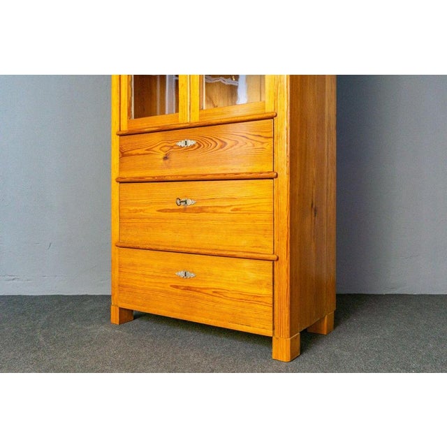 Biedermeier Pine Kitchen Cupboard For Sale - Image 13 of 18
