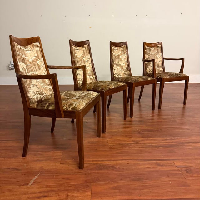 Mid-Century Modern G-Plan High Back Dining Chairs Set of 4 For Sale - Image 3 of 8