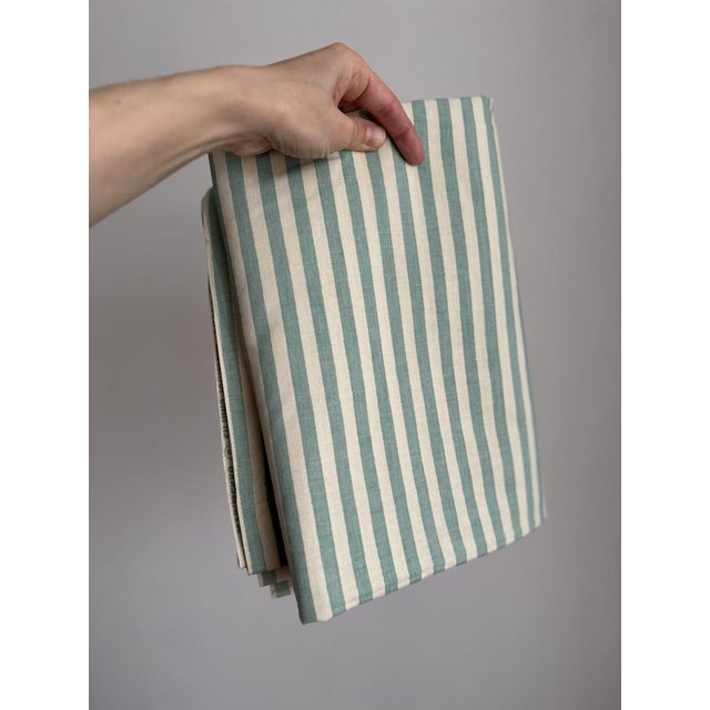 Ujo Cotton Striped Fabric by Fujiwo Ishimoto for Marimekko Finland, 1981 For Sale - Image 4 of 5