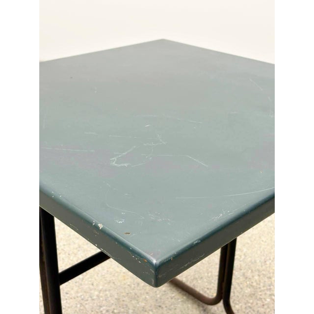 Aluminum Chairs with Table by Cindy Crawford-Steiger for Embru, Set of 3 For Sale - Image 10 of 18