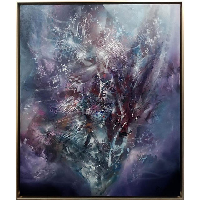 Ovidiu Kloska, The Bloom of the Infinite Hour, Canvas, Framed For Sale - Image 13 of 13