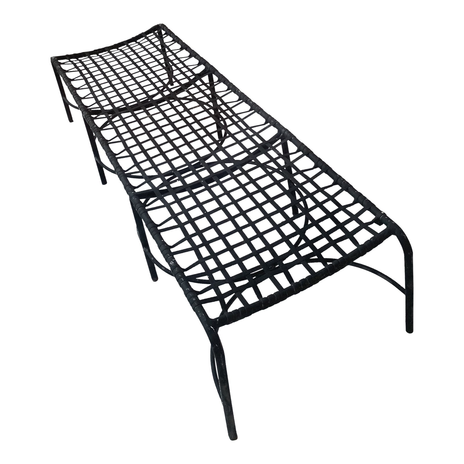 Vintage Brown Jordan Outdoor Bench Chairish