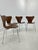1960s Model 3107 Chairs in Teak by Arne Jacobsen for Fritz Hansen, 1974s, Set of 4 For Sale - Image 5 of 11