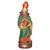 Peruvian Colonial Artist, Polychromed Sculpture of Saint Urban I, 1750, Wood For Sale - Image 9 of 9