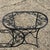 Art Nouveau Vintage Salterini Style Leaf Vine Scroll Wrought Iron Oval Patio Coffee Table For Sale - Image 3 of 11