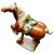 Signed 1950s Tang Style Horse Figurine Sancai Glazed in Green, Brown and Cream For Sale In Palm Springs - Image 6 of 10