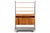 1960s Swedish Freestanding Teak Bookcase With Black Lacquered Legs For Sale - Image 4 of 6