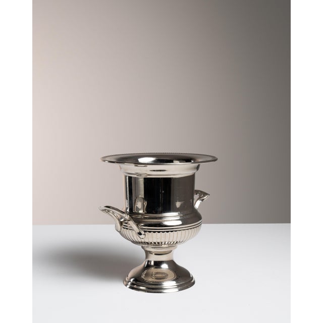 Mid 20th Century France Neoclassical Silver Ice Bucket For Sale - Image 10 of 15
