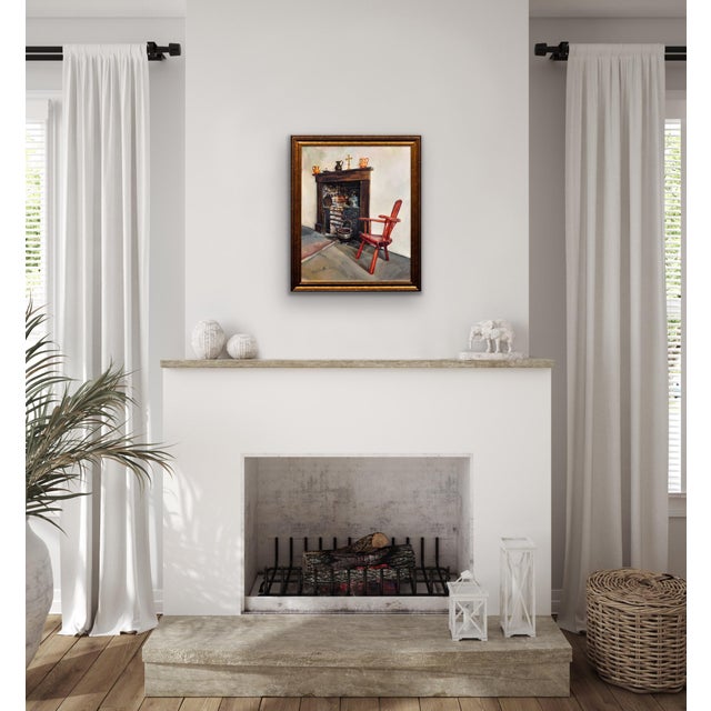 Elin Sian Blake, Ty Nain (Grandma's House), 2000s, Oil Painting For Sale - Image 12 of 18