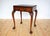 1920s George II Chippendale Style Desk in Mahogany with Leather Top, 1920s For Sale - Image 5 of 18