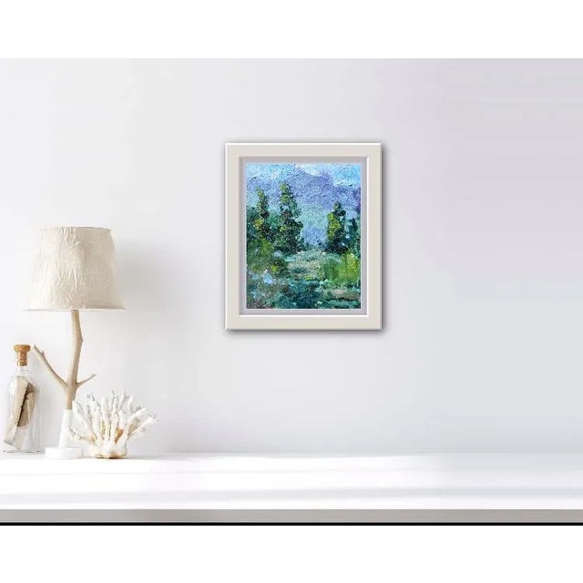 Quiet Places & Desertscapes — Sierra Nevada Original oil painting by Haas, 8 x 10 unframed on linen panel, signed....