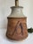 Here is a beautiful, signed original studio pottery table lamp dating to the 1970s. The organic modern handcrafted ceramic...