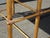 Vintage Hollywood Regency Gold Gilt Rope Metal Vanity Bench Stool For Sale - Image 11 of 18