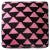 Arshs Diedra Black/Pink Kilim Upholstered Handmade Ottoman For Sale In New York - Image 6 of 8