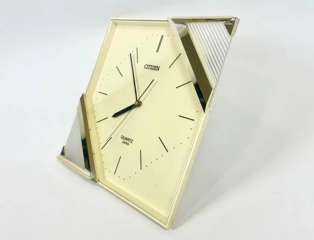 Japanese Postmodern Citizen Wall Clock, 1980s | Chairish
