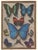 This is a pair of 1934 vintage French Art Deco prints that feature collections of butterflies. These prints appeared in an...