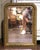 19th Century French Louis Philippe Giltwood Floral Mirror With Mercury Glass For Sale In Dallas - Image 6 of 9