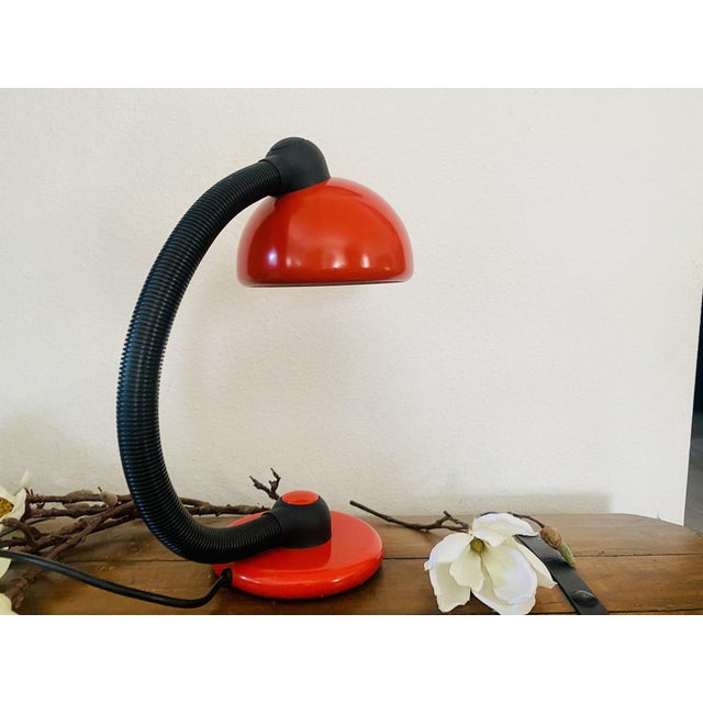 Vintage Table Lamp by Klaus Hempel for Hustadt, 1970s - Model V3925/01, in Good conditions. Designed 1970 to 1979 This...