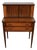 1900s English Hepplewhite Mahogany Inlaid Secretary / Tambour Writing Desk For Sale