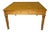 Vintage Baker Burl Wood Table Mid Century Square Coffee 4 Drawers MCM For Sale