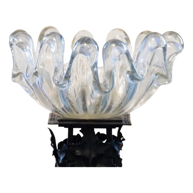 Seashell Bowl by Ercole Barovier for Barovier & Toso For Sale