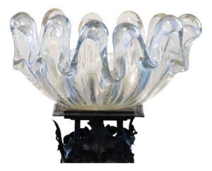 Seashell Bowl by Ercole Barovier for Barovier & Toso