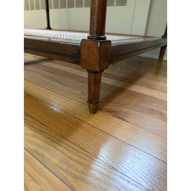 2020s Sherrill Occasional Island Plantation Coffee Table For Sale - Image 5 of 6