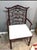 Vintage Century Furniture Chinoiserie Dining Chairs – Set of 6 (4 Side, 2 Armchairs) – Burgundy Lacquer For Sale - Image 9 of 12