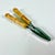 Wood 1970s Vintage Hollywood Regency Coastal Boho Chic Bamboo Handle Nutcracker For Sale - Image 7 of 10