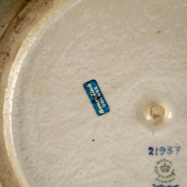 Teak and Ceramic Side Table by Poul Hundevad and Jørgen Mogensen, Denmark, 1960s For Sale - Image 16 of 17