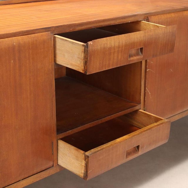 Vintage Sideboard with Mirror, 1960s For Sale - Image 5 of 12