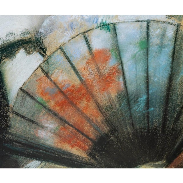 Young Woman with a Fan Poster attributed to Jean-Louis Forain For Sale - Image 6 of 7