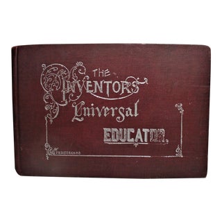 1919 The Inventors Universal Educator Fred Dietrich, 900 Mechanical Movements Book For Sale