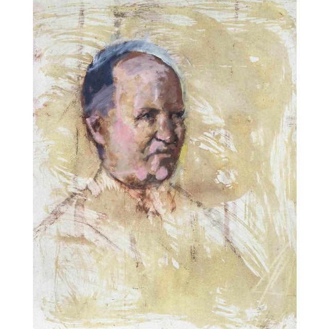 Modern Dimitri Godicky Cwirko, Portrait, Oil on Canvas, Mid-20th Century For Sale - Image 3 of 3