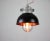 Vintage Dark Blueberry Small Industrial Pendant Lamp from TEP For Sale - Image 6 of 13