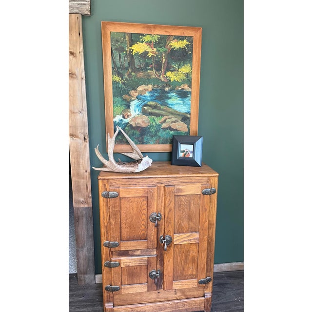 1940s 1940’s Original Landscape Painting Signed and Framed Art For Sale - Image 5 of 6