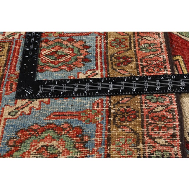 Textile Late 19th Century Persian Serapi Rug, 09'08 X 13'04 For Sale - Image 7 of 10