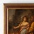 Original oil on canvas laid on panel painting, Italian school. Unsigned. Possibly a religious composition with three putti...
