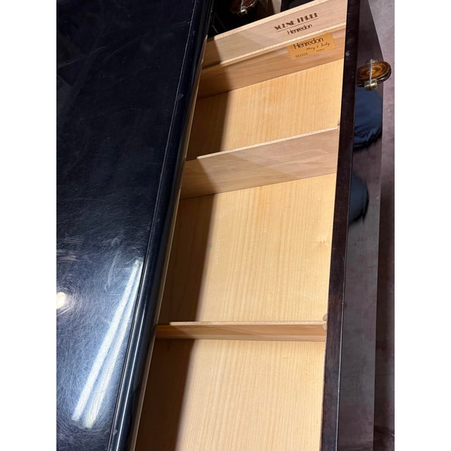 1960s Henredon Scene Three Night Stands, a Pair With the Dresser For Sale - Image 10 of 12