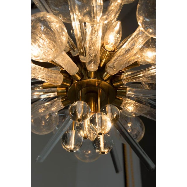 Art and Design Chandelier attributed to Rene Roubicek, 1960s For Sale - Image 16 of 18