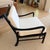 Pair of Large Scale Ladder Back Chairs With Woven Seats For Sale - Image 9 of 11