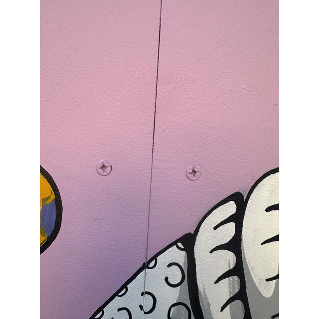Monumental Triptych “Mal De Mer” by Sableshift, 2026 (11' W X 8' H Original Painting) For Sale - Image 14 of 15