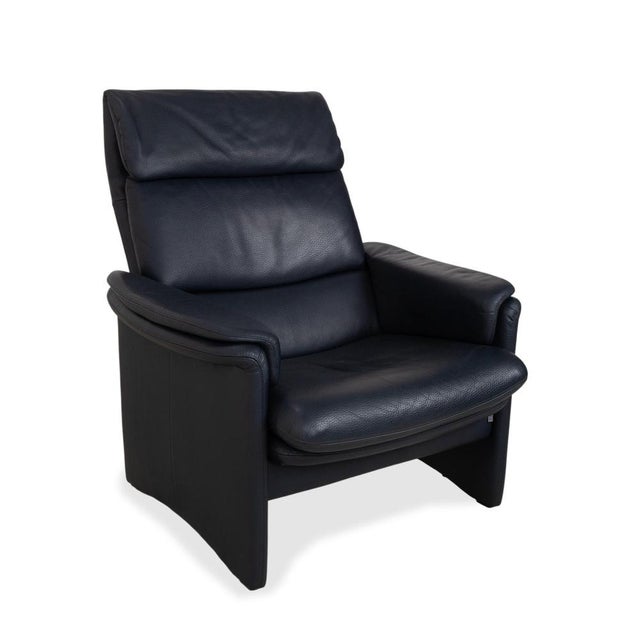 Set of City Armchair and Ottoman in Leather from Erpo For Sale - Image 4 of 18