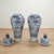 Large Pair of Chinese Blue and White Porcelain Lidded Urns For Sale - Image 12 of 13