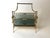 Italian Brass and Smoked Glass Magazine Rack, Italy, 1960s For Sale - Image 6 of 13