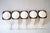 Iron and Acrylic Glass Wall Hooks, Vienna, 1950s, Set of 5 For Sale - Image 4 of 6
