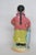 Brad Keeler Art Pottery Ceramic Figurine 601 Asian Boy in Robe With Fish 5025b For Sale - Image 4 of 15